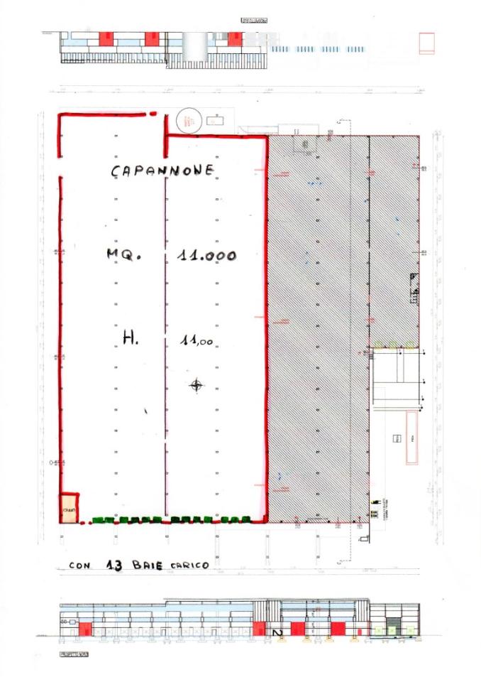 Capannone in {3}, Cittadella Pd Località Facca - Planimetria 1