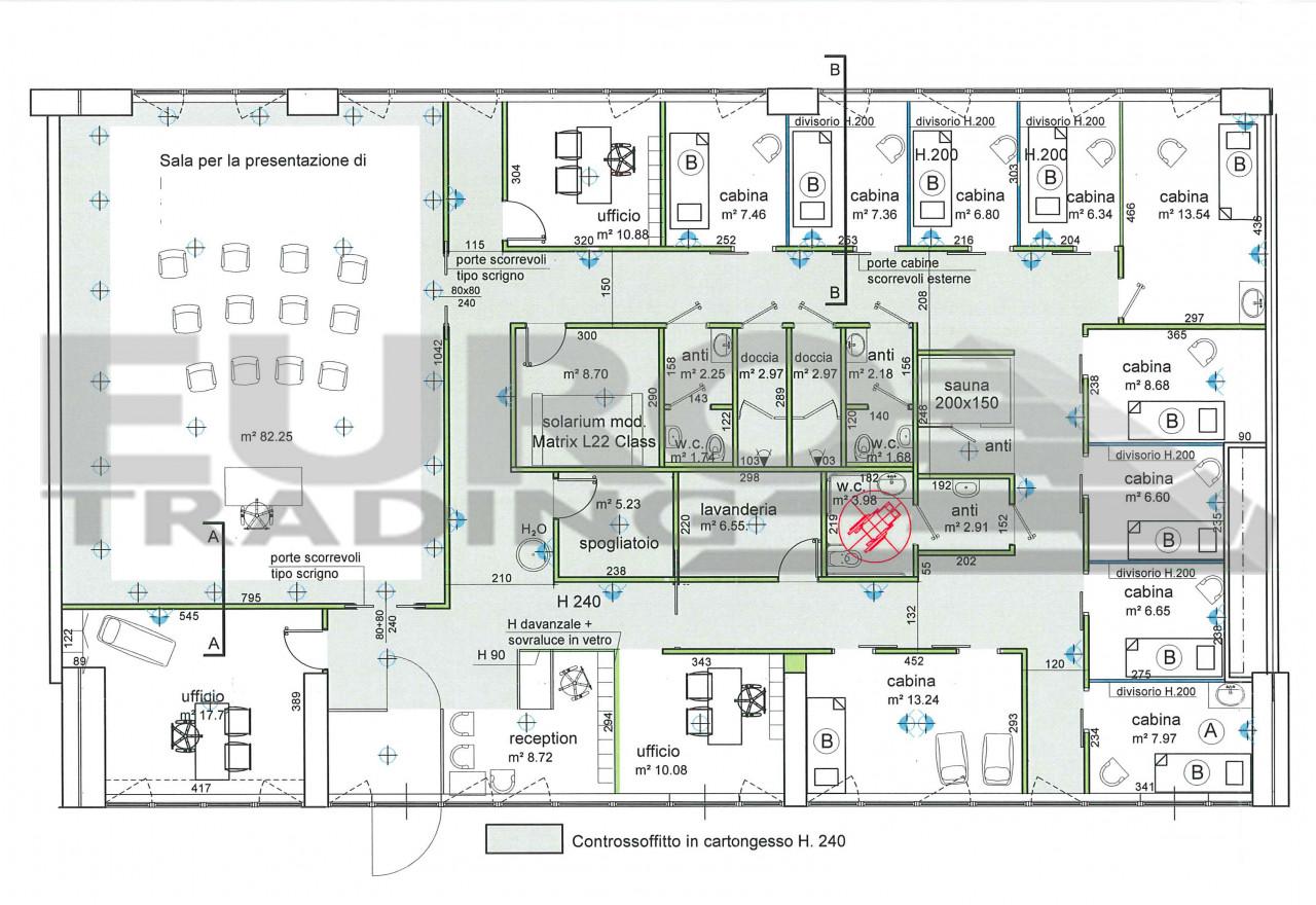 Ufficio in Via Don Luigi Peron, Venezia, {3} - Planimetria 1