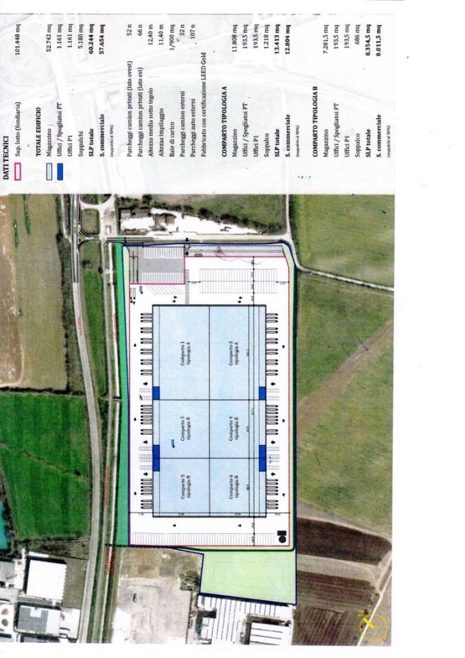 Capannone in San Giovanni Lupatoto - Tranpolesana, San Giovanni Lupatoto, {3} - Planimetria 1