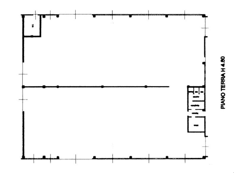 Capannone in Via Rondello, Urbana, {3} - Planimetria 1