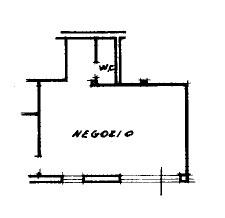 Negozio in Via Roma, Megliadino San Vitale, {3} - Planimetria 1