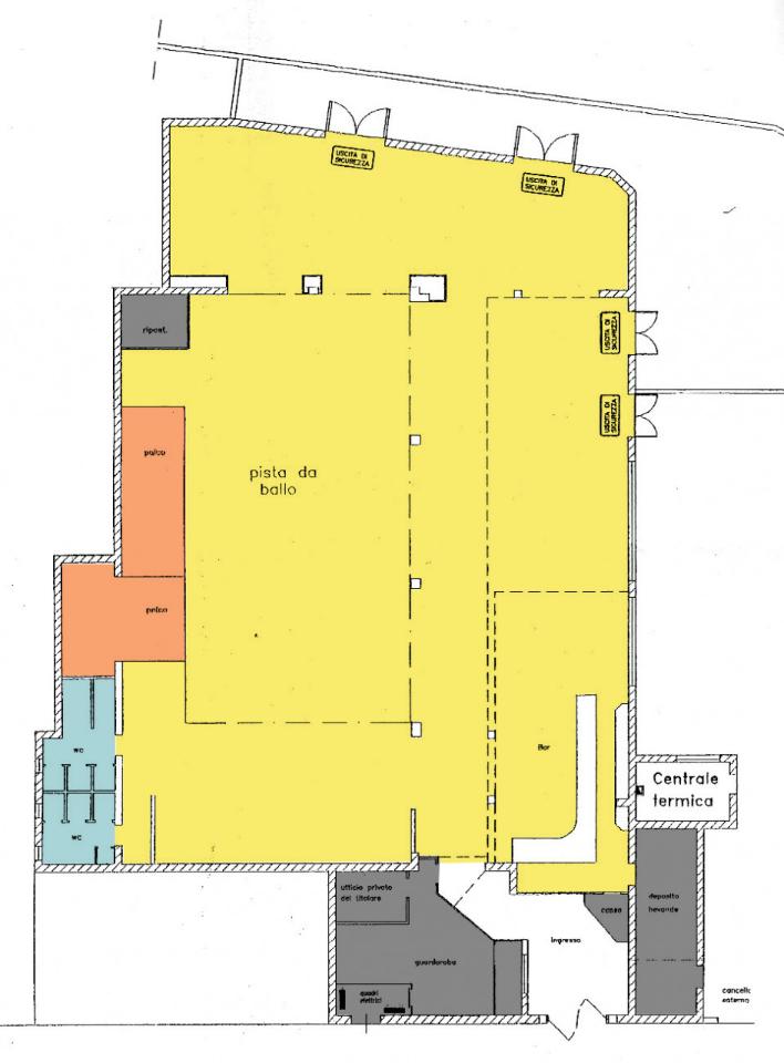 Pub - Enoteca - Wine bar in , Lusia, {3} - Planimetria 1