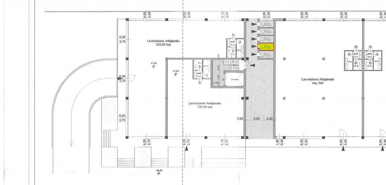 Magazzino in Via Luigi Einaudi, Rovigo, {3} - Planimetria 1