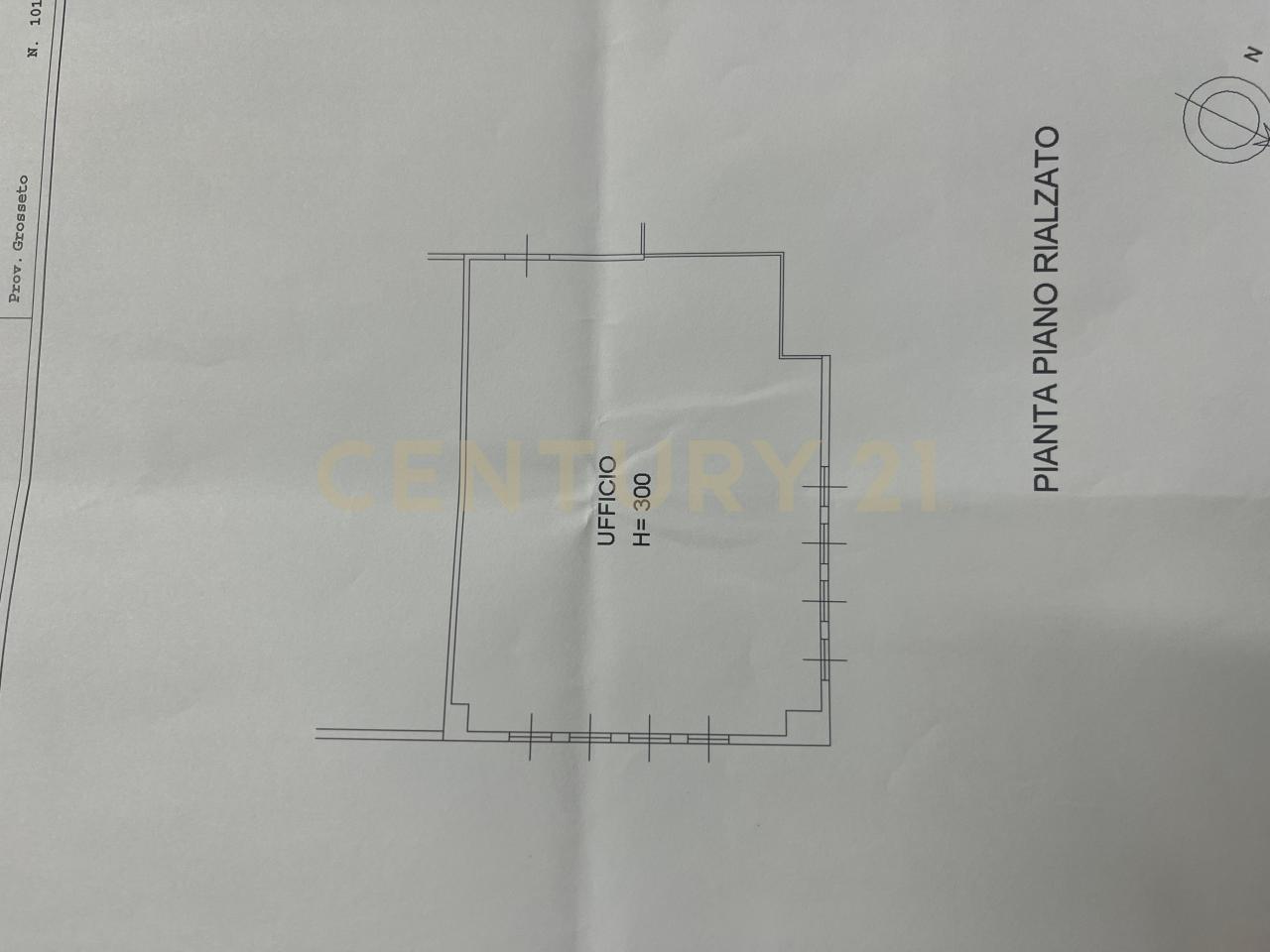 Ufficio in Località La Valle, Castiglione Della Pescaia, {3} - Planimetria 1