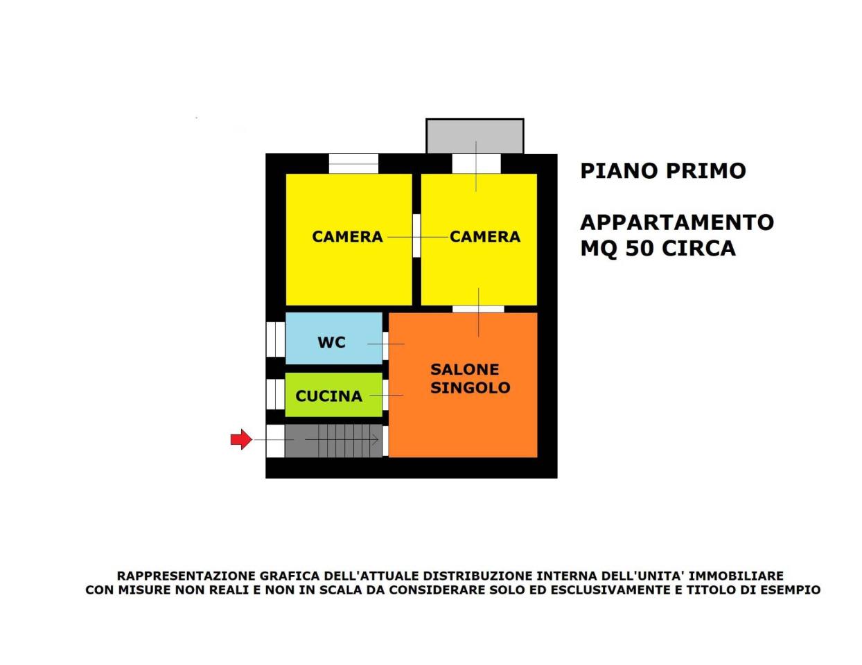 Palazzina commerciale in Via Sant'Antoninello, Altofonte, {3} - Planimetria 1