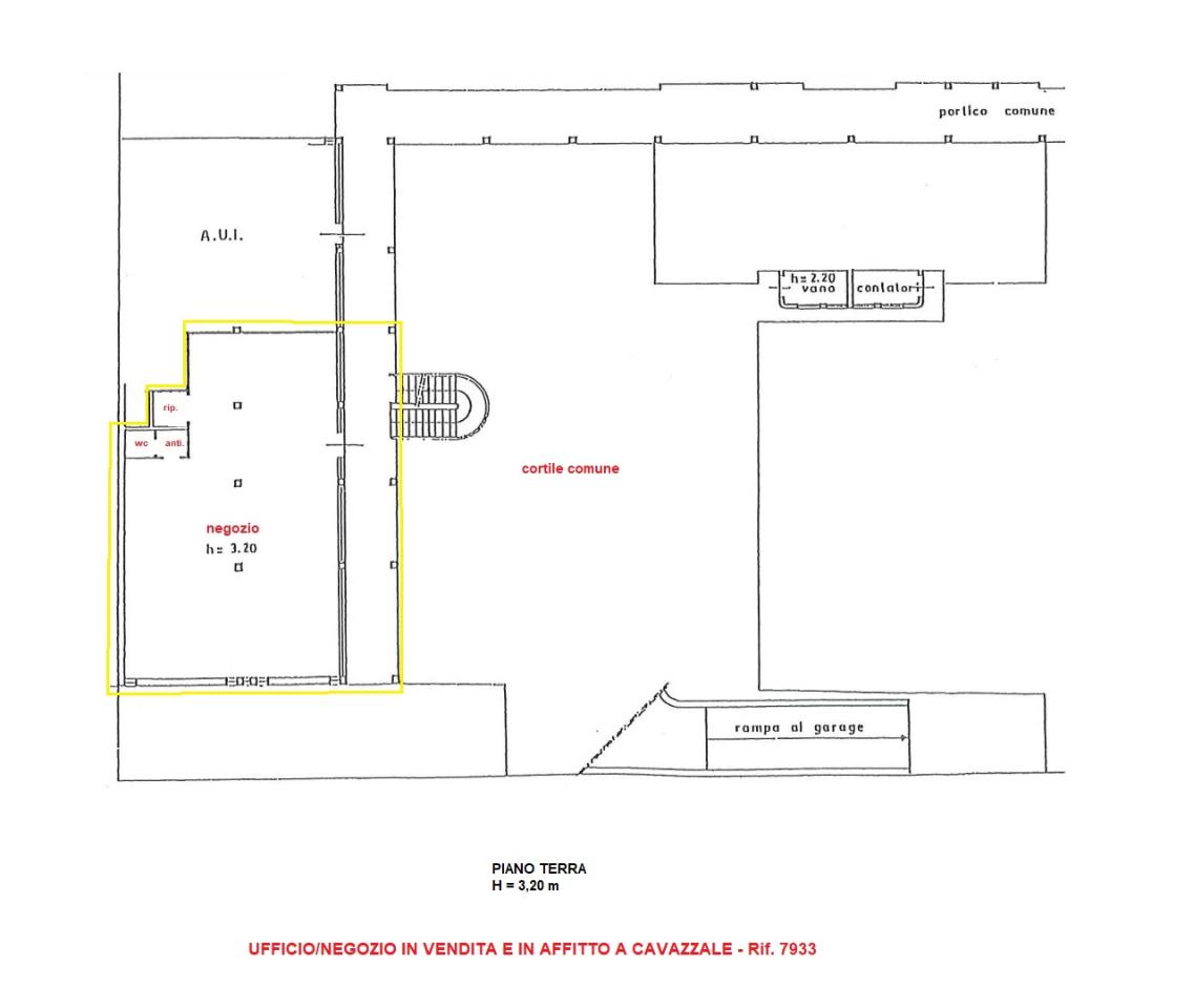 Ufficio in Via Europa, Monticello Conte Otto, {3} - Planimetria 1