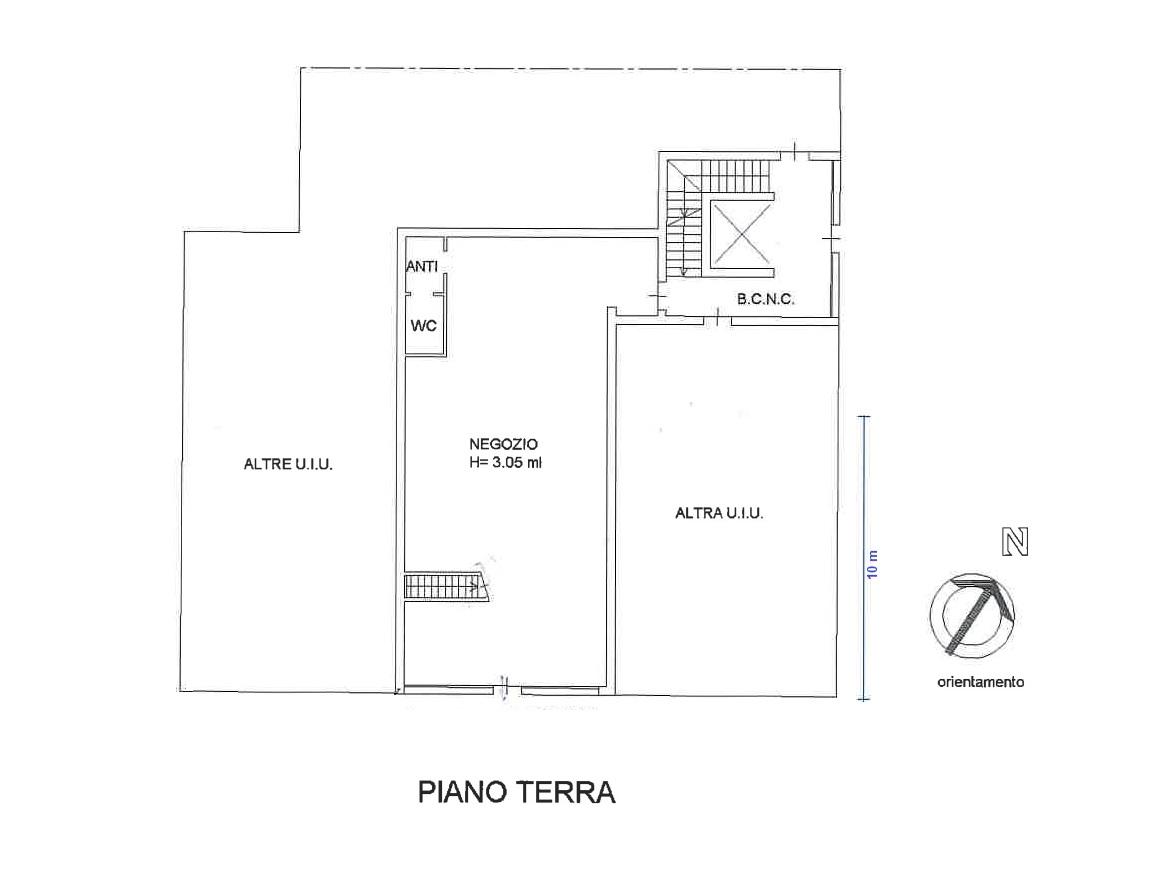 Negozio in Viale Milano, Montecchio Maggiore, {3} - Planimetria 1