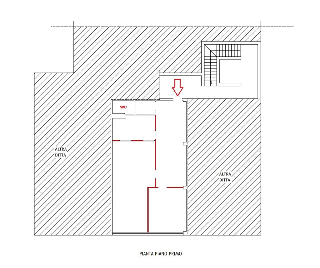 Ufficio in Viale Milano, Montecchio Maggiore, {3} - Planimetria 1