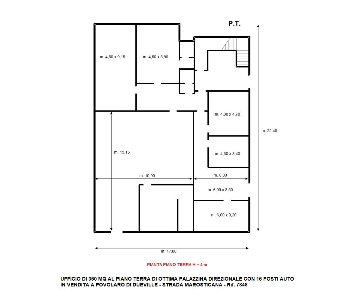 Ufficio in Strada Marosticana, Dueville, {3} - Planimetria 1