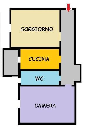 Zweizimmerwohnung in {3}, Piazza Giuseppe Garibaldi - Foto 1