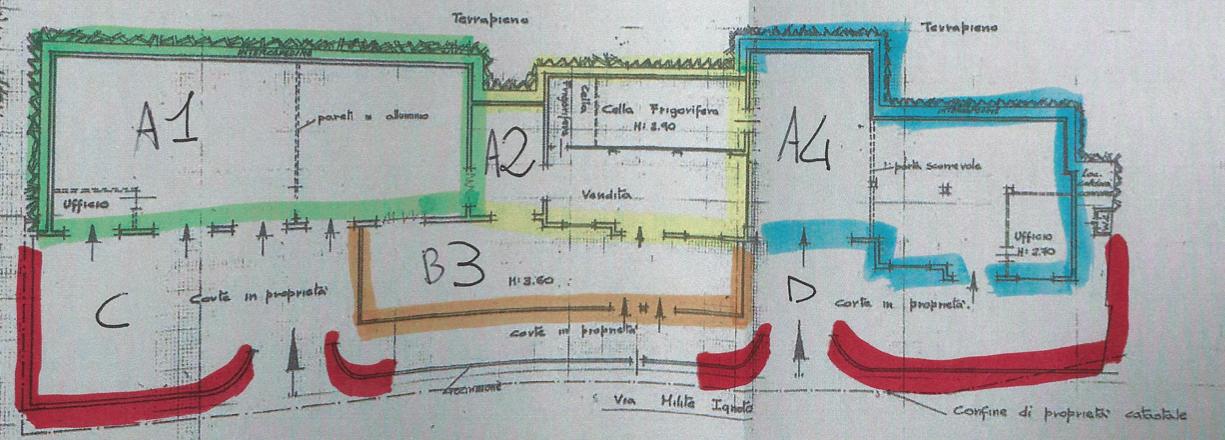 Capannone in Via Milite Ignoto, Montoggio, {3} - Planimetria 1