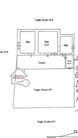 Magazzino in Via Serri, Giungano, {3} - Planimetria 1