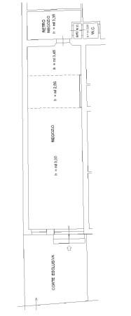 Negozio in Via di Casa Romana, San Cesareo, {3} - Planimetria 1