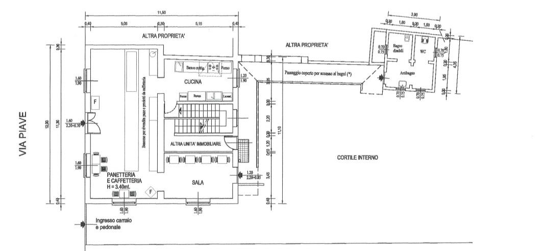 Bar in Via Piave, Rovello Porro, {3} - Planimetria 1