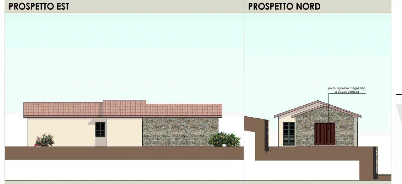 Terreno edificabile residenziale in Castellaro, Castellaro - Planimetria 1