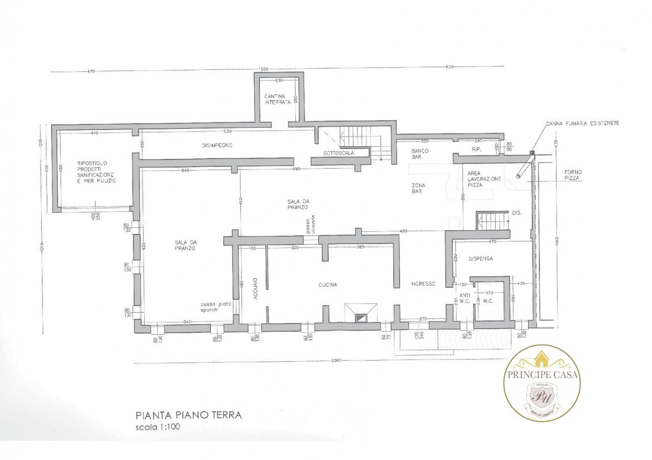 Ristorante in Via Tormene, Baone, {3} - Planimetria 1