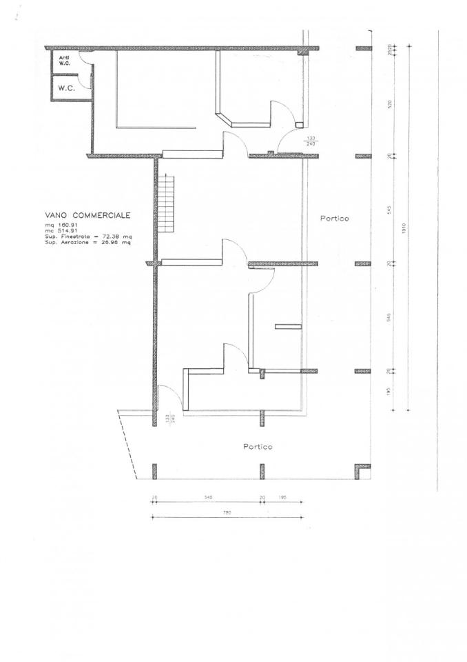 Ufficio in Via Giovanni XXIII, Este, {3} - Planimetria 1