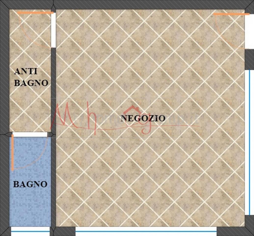 Negozio in Riviera Paleocapa, Padova - Planimetria 1