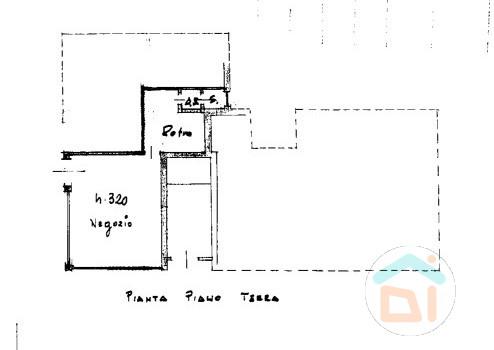 Negozio in Via Aquileia 50, Gradisca D'Isonzo, {3} - Planimetria 1