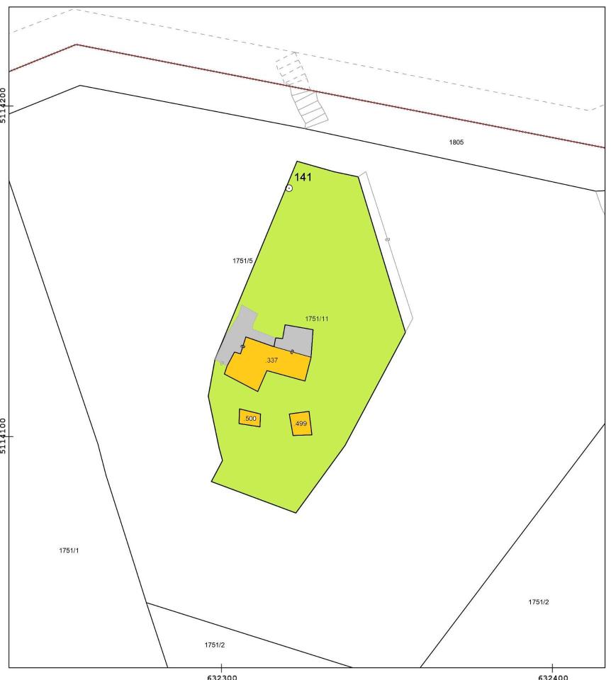 Negozio in Val di Genova, Caderzone, {3} - Planimetria 1