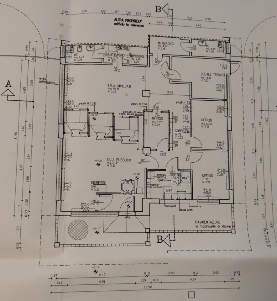 Negozio in Casalserugo Centro Rif 1038, Casalserugo, {3} - Planimetria 1