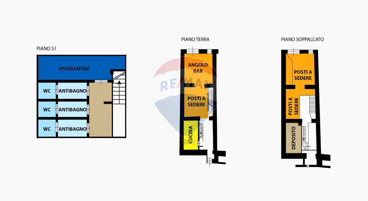 Esercizio commerciale in Corso della Repubblica, Pozzuoli, {3} - Planimetria 1