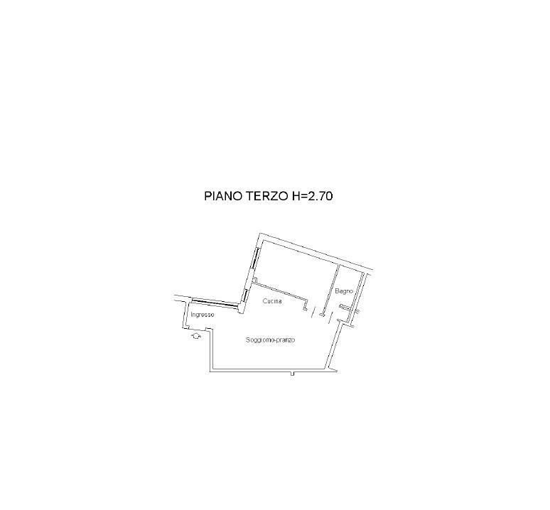 Bilocale in vendita, Corso Giuseppe Mazzini, Campobasso - Planimetria 1