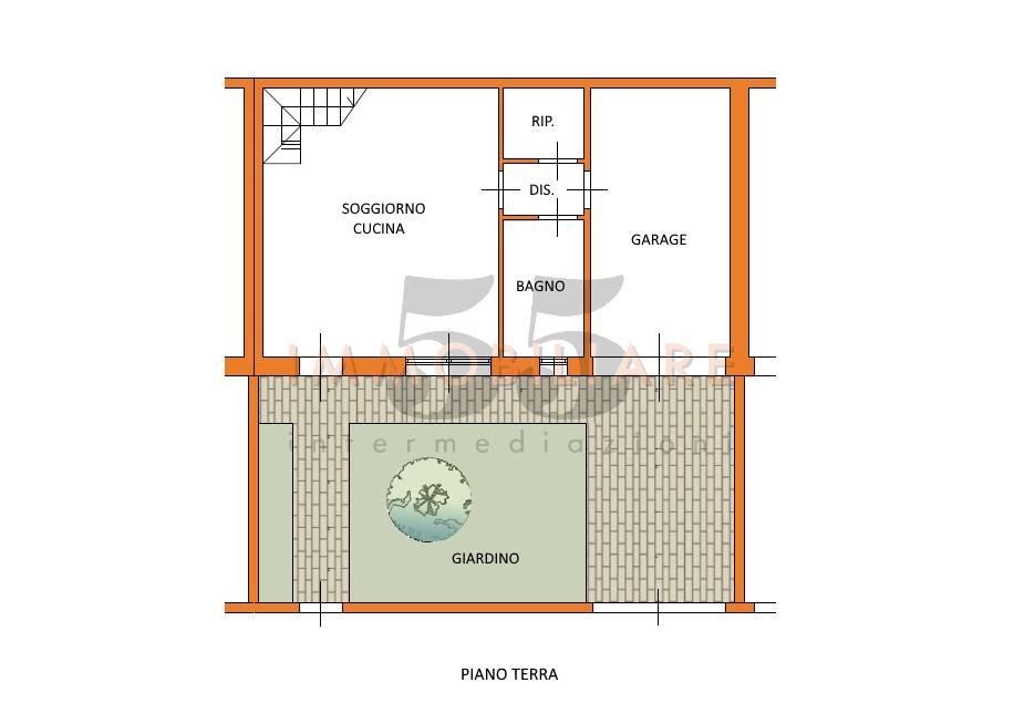 Villa a schiera in Corso Giuseppe Mazzini 55, Gambettola - Planimetria 1