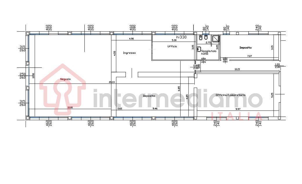 Locale commerciale in , Dro, {3} - Planimetria 1