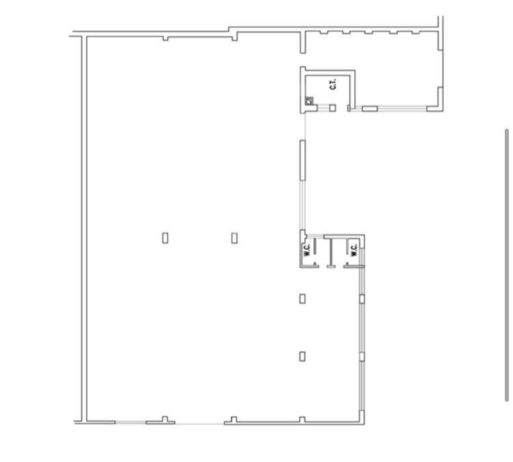 Capannone in , Bologna, {3} - Planimetria 1