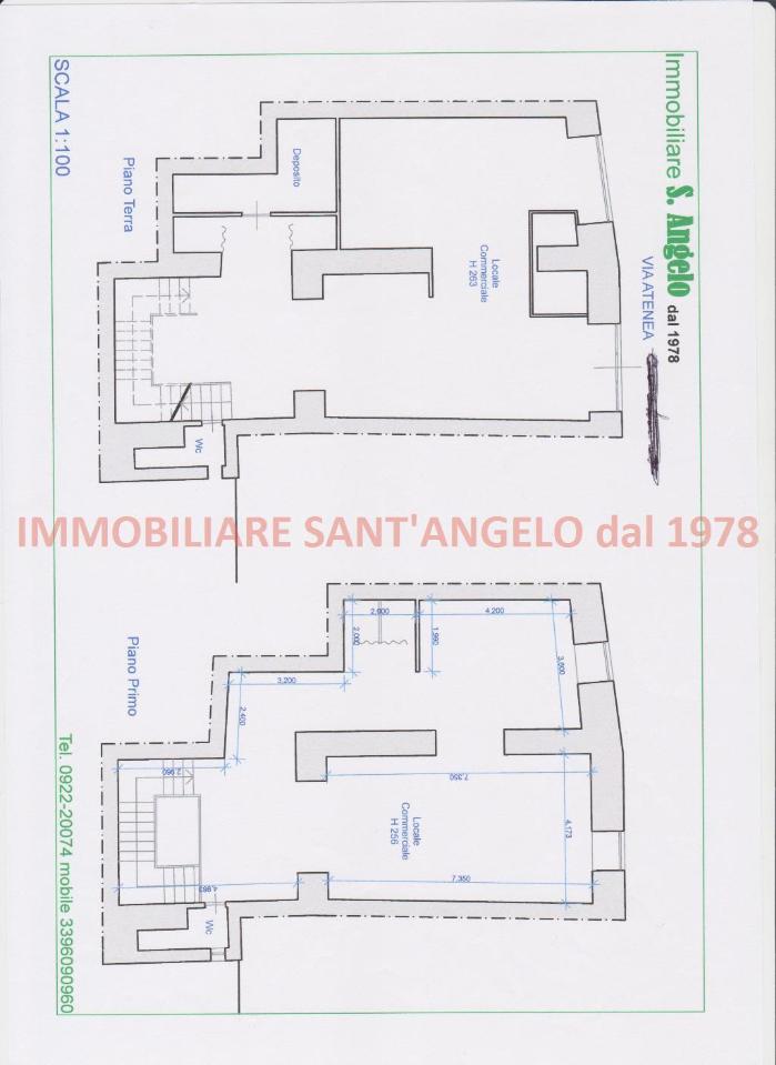 Negozio in Via Atenea 253--255, Agrigento, {3} - Foto 1
