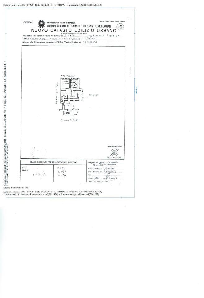 Locale commerciale in Piazza a. Regolo 3, Licata, {3} - Planimetria 1