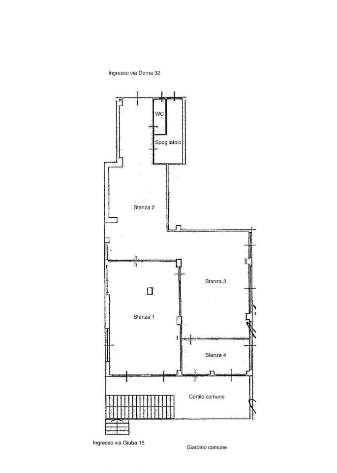 Laboratorio in Via Derna 32, Milano, {3} - Planimetria 1
