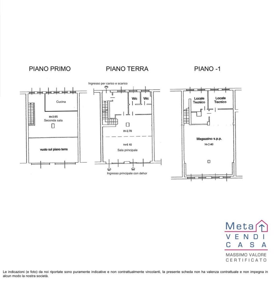 Negozio in Via Alfonsine 18, San Donato Milanese, {3} - Planimetria 1