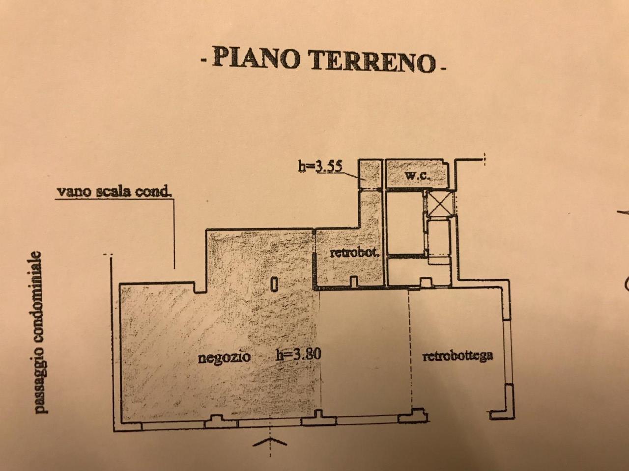 Negozio in Via Masaccio, Scandicci - Planimetria 1