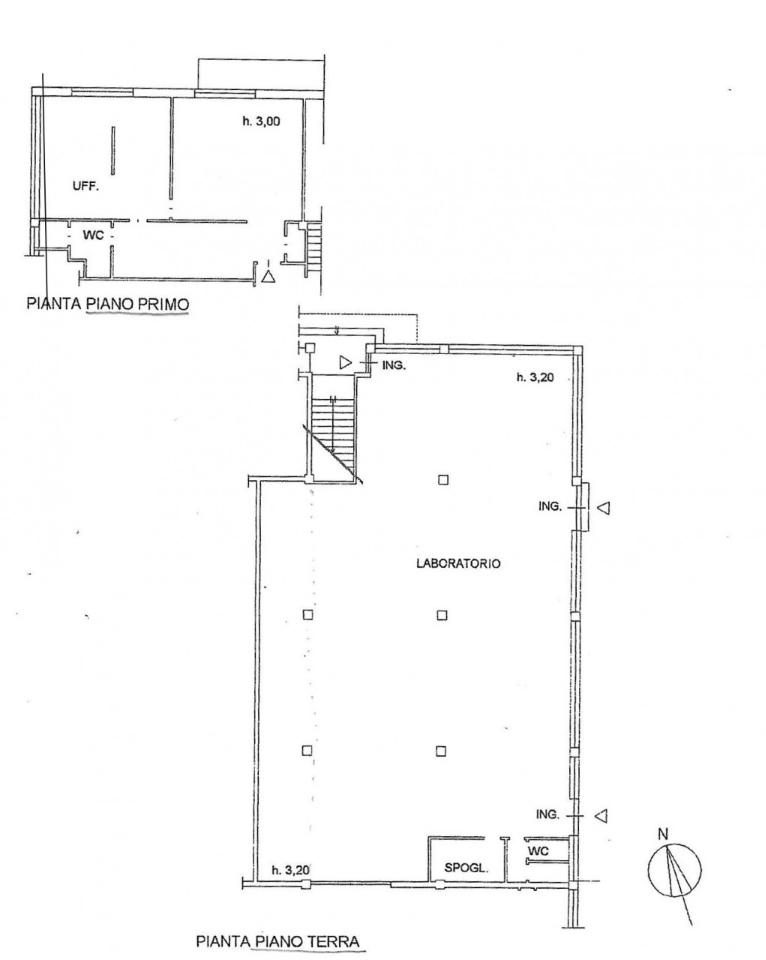 Capannone in Via del Ponte a Iozzi, Firenze, {3} - Planimetria 1