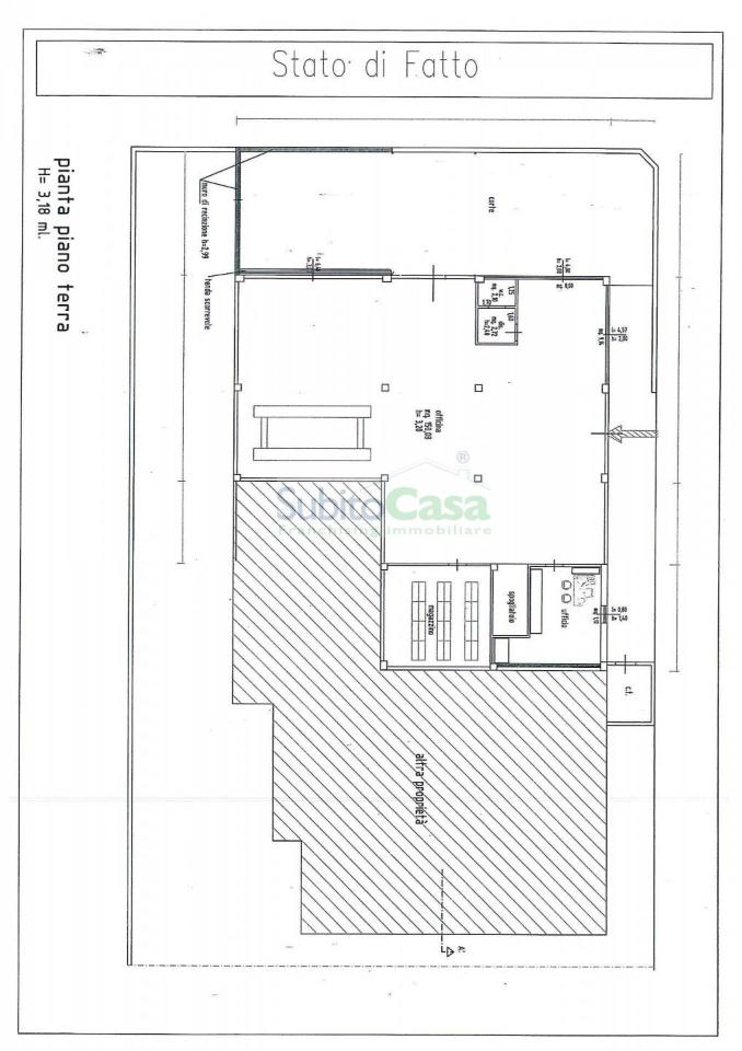 Capannone in Via Vestina 632, Montesilvano, {3} - Planimetria 1