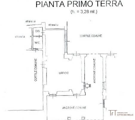 Negozio in Via Torquato Tasso, Bergamo, {3} - Planimetria 1