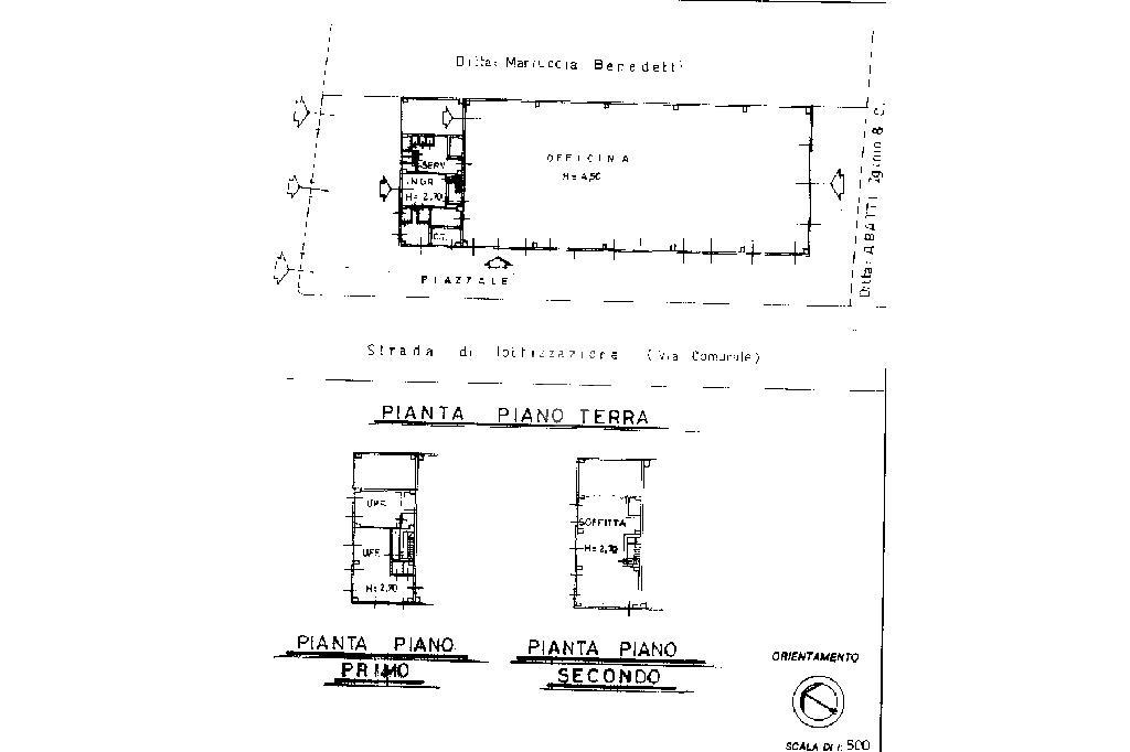 Capannone in Via Comunale 127, Vobarno, {3} - Planimetria 1