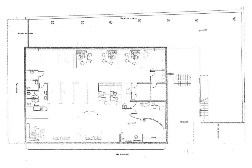 Negozio in Via Chiusure, Vobarno, {3} - Planimetria 1