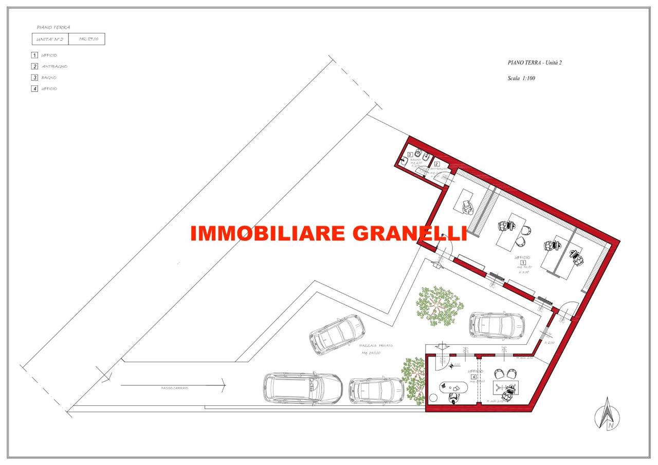 Ufficio in , Firenze, {3} - Planimetria 1