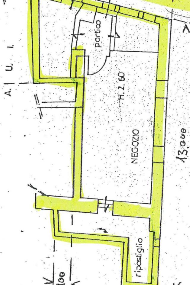 Negozio in Via Orazio Marinali 189, Bassano Del Grappa, {3} - Planimetria 1