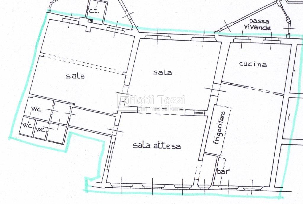 Palazzina commerciale in Corso Carducci, Grosseto, {3} - Planimetria 1