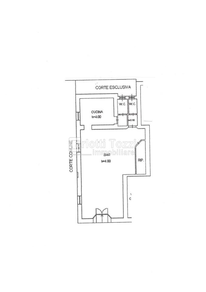 Negozio in Via Cimabue, Grosseto, {3} - Planimetria 1