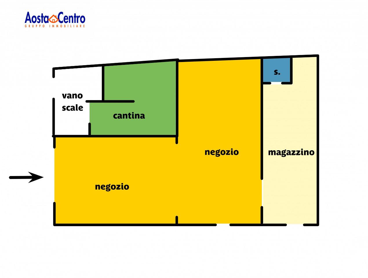 Esercizio commerciale in Via Serafino Maria Rapallo 20, Arenzano, {3} - Planimetria 1
