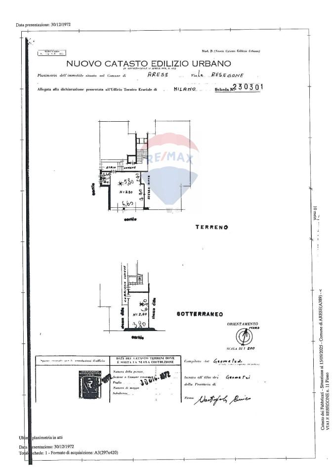 Negozio in Viale Monte Resegone, Garbagnate Milanese, {3} - Planimetria 1