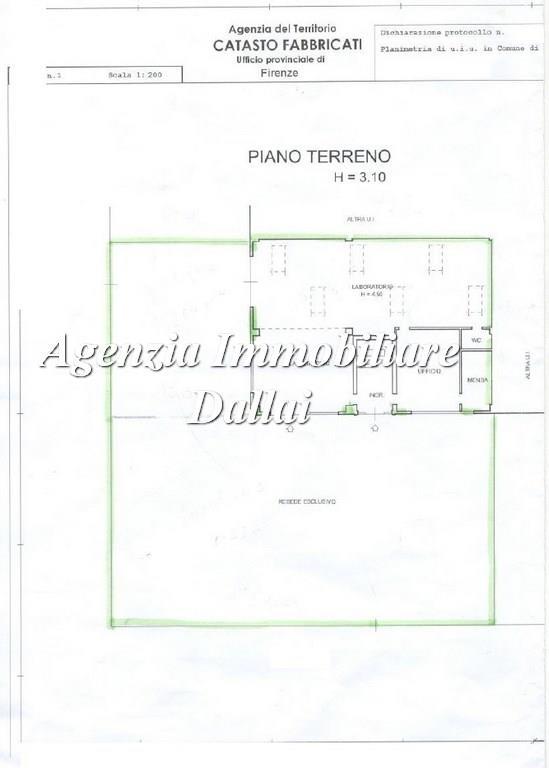 Capannone in {3}, Viale Fratelli Kennedy 99999 - Planimetria 1