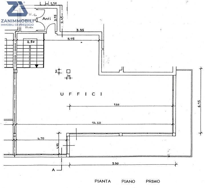 Ufficio in Borgo Treviso, Castelfranco Veneto, {3} - Planimetria 1