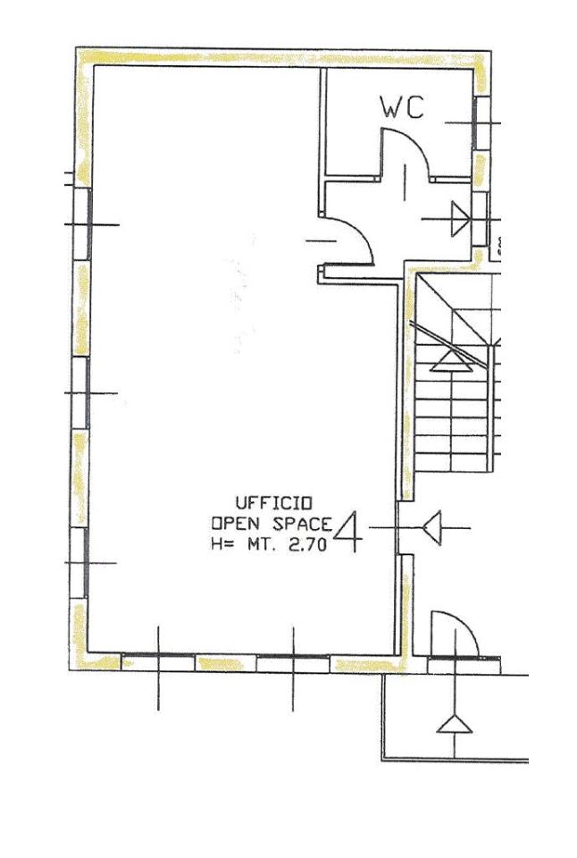 Ufficio in Corso Martiri 35, Lecco, {3} - Planimetria 1