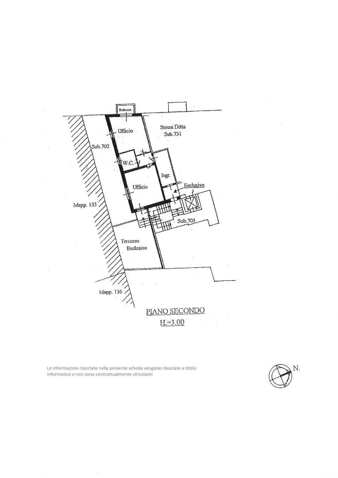 Ufficio in Via Garibaldi 253, Desio, {3} - Planimetria 1
